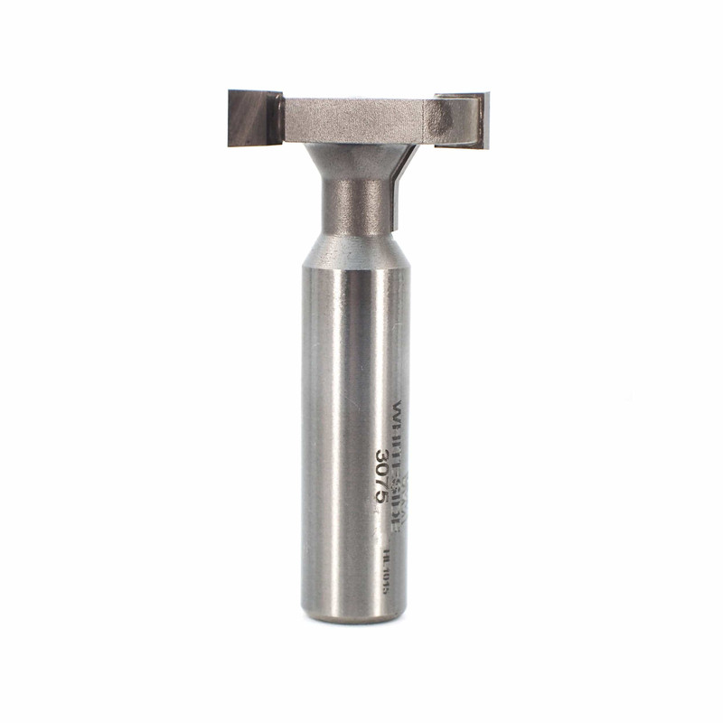 3075 T-Slot Cutter Router Bit 1-3/16" ld X 3/8" SD X 1/4" A X 3/8" B X 2-3/8" OL